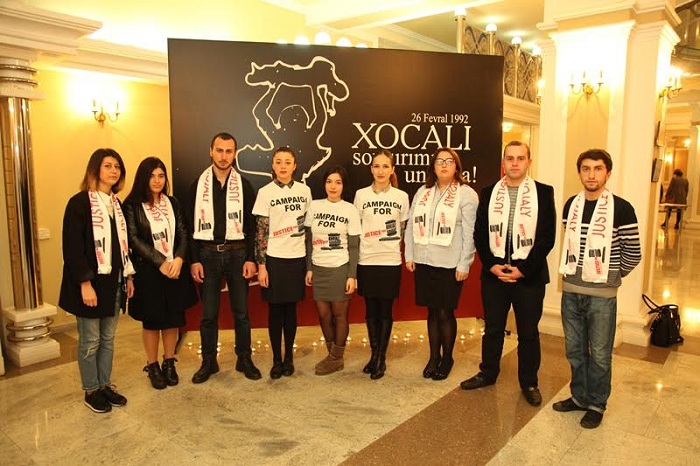Batumidə Xocalı soyqırımının 24-cü ildönümü anıldı